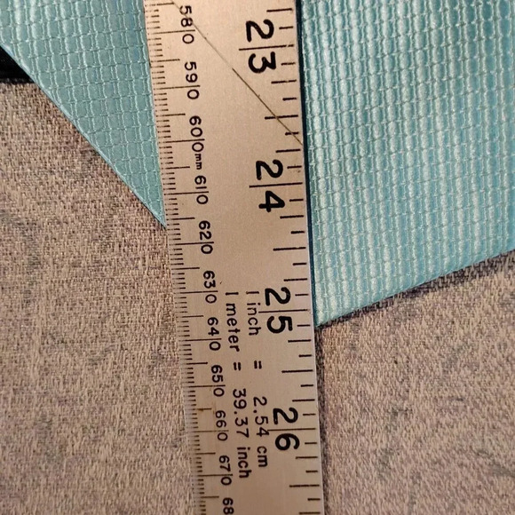 BuyYourTies.Com Men's Aqua Formal Wedding/Prom/Grad Satin Vest XS - Picture 9 of 9